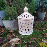 Poterie marocaine , lanterne , terre cuite