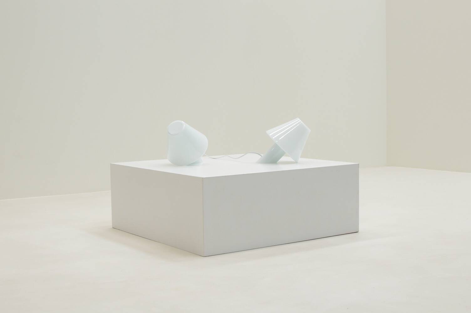 Set of 2 “Bye Bye” table lamps by Menno Dieperink, 1990s The Netherlands.