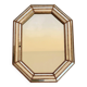Octagonal Venetian Modern Hollywood Regency Mirror, Handmade in Spain, 1980