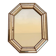 Octagonal Venetian Modern Hollywood Regency Mirror, Handmade in Spain, 1980