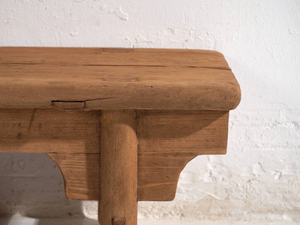 Antique pine coffee table – China, circa 1930