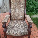 Paire de fauteuils style Louis Philippe