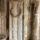 Trio of antique castle shutters