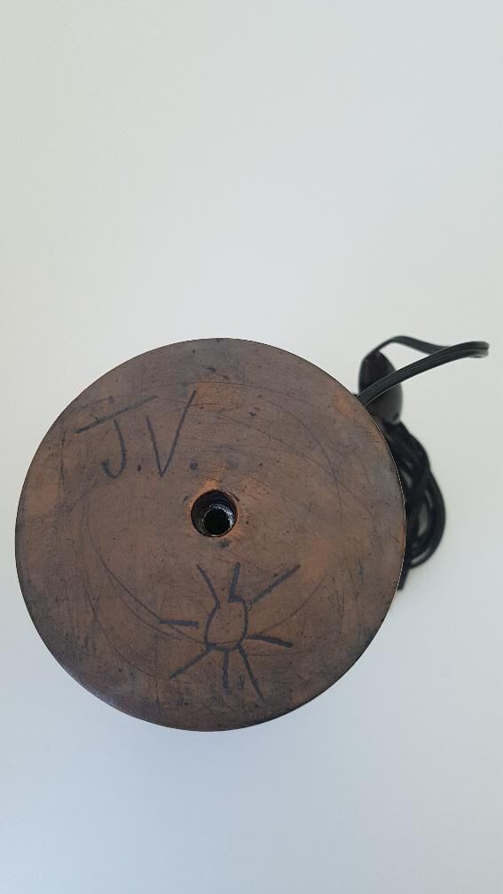 Jean varoqueaux ceramic lamp