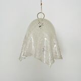 Lampe à Suspension Fazzoletto en Verre de Murano par Paolo Venini