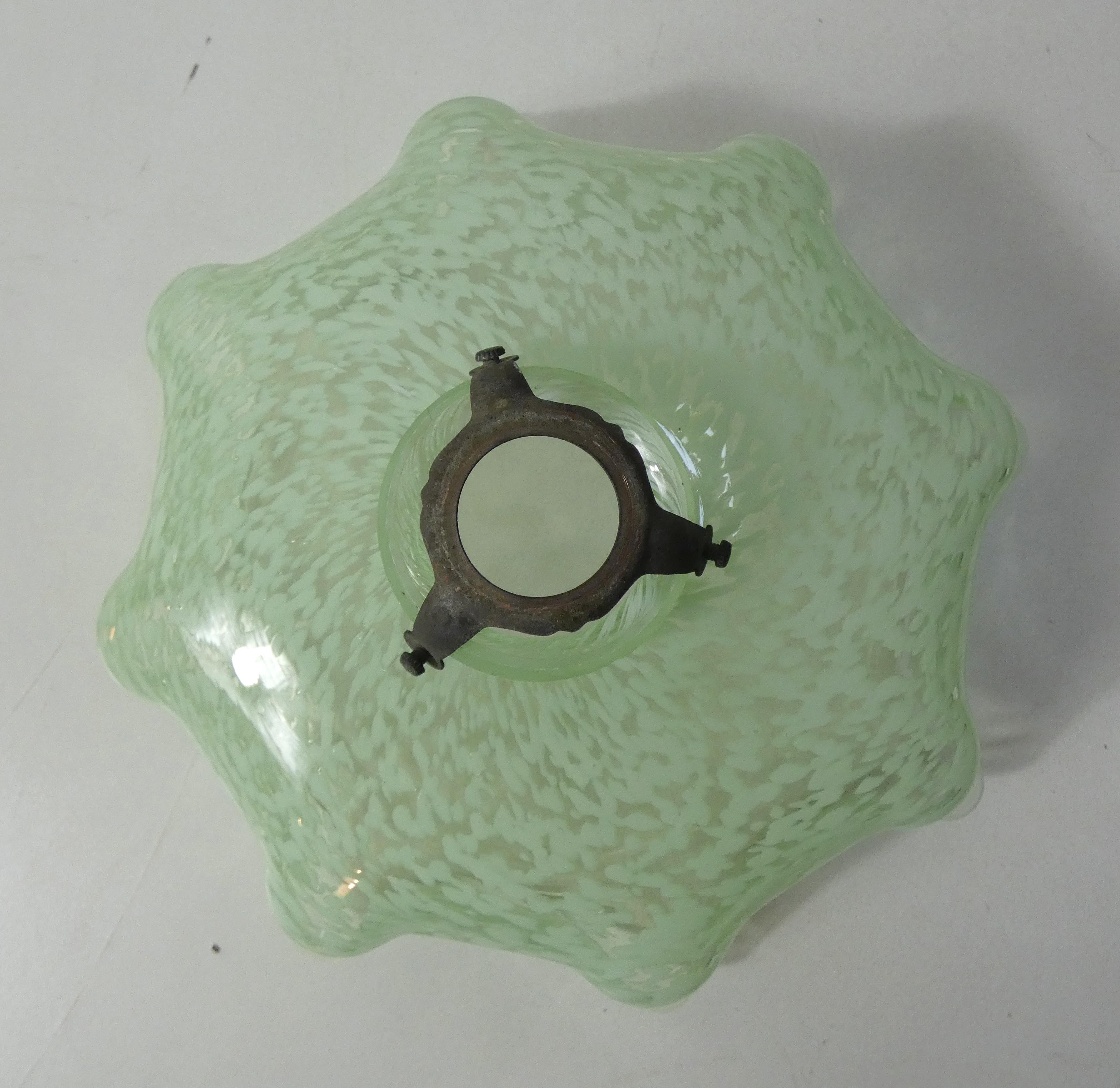 Lamp in clichy glass