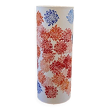 Dahlia pattern tube lamp