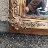 Miroir ancien de cheminée