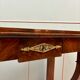 Console in flamed mahogany from empire 19th century