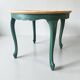 Vintage Louis XV style guéridon in renovated oak.