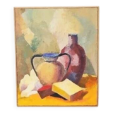 Painting on canvas by Roger Vieille 1982