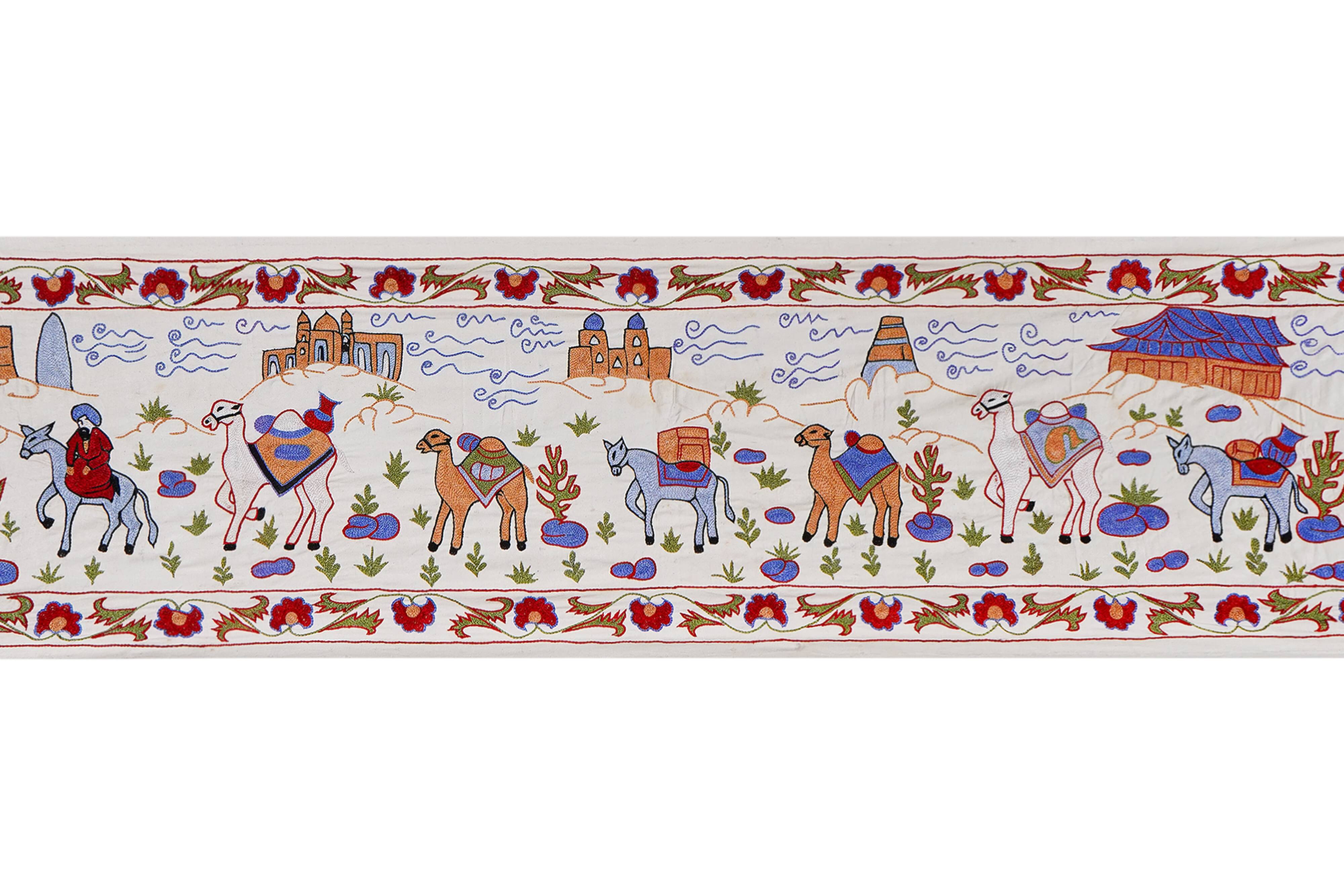 Tapis turc vintage noué à la main