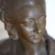 Plaster bust of Madame Du Barry after Pajour, 19th century.