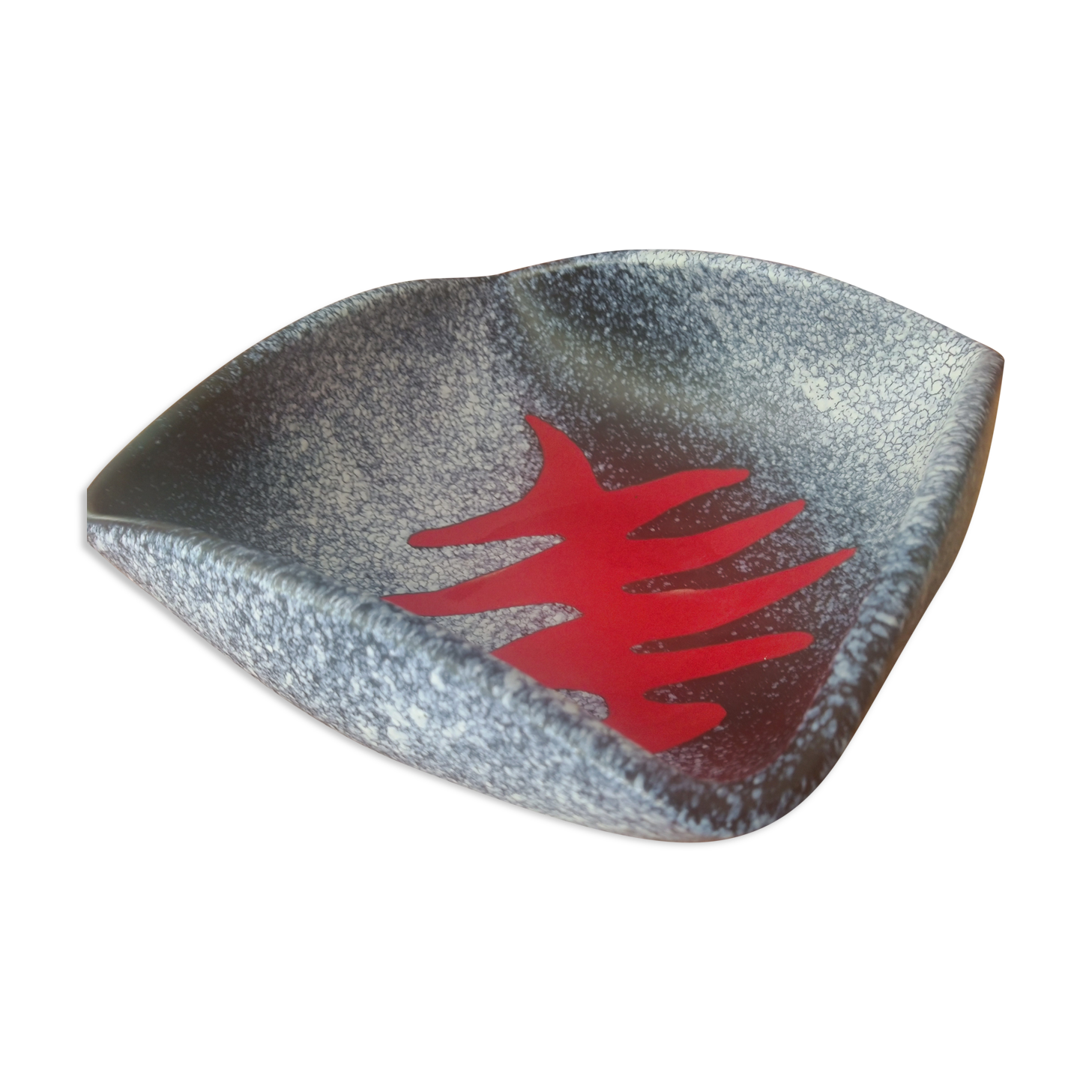 Ceramic bowl by Elchinger in Soufflenheim, Alsace, circa 1950