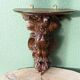 Sculpted wall console, Black Forest, 19th century