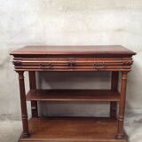 Neoclassical dessert walnut marble classic Henri ll