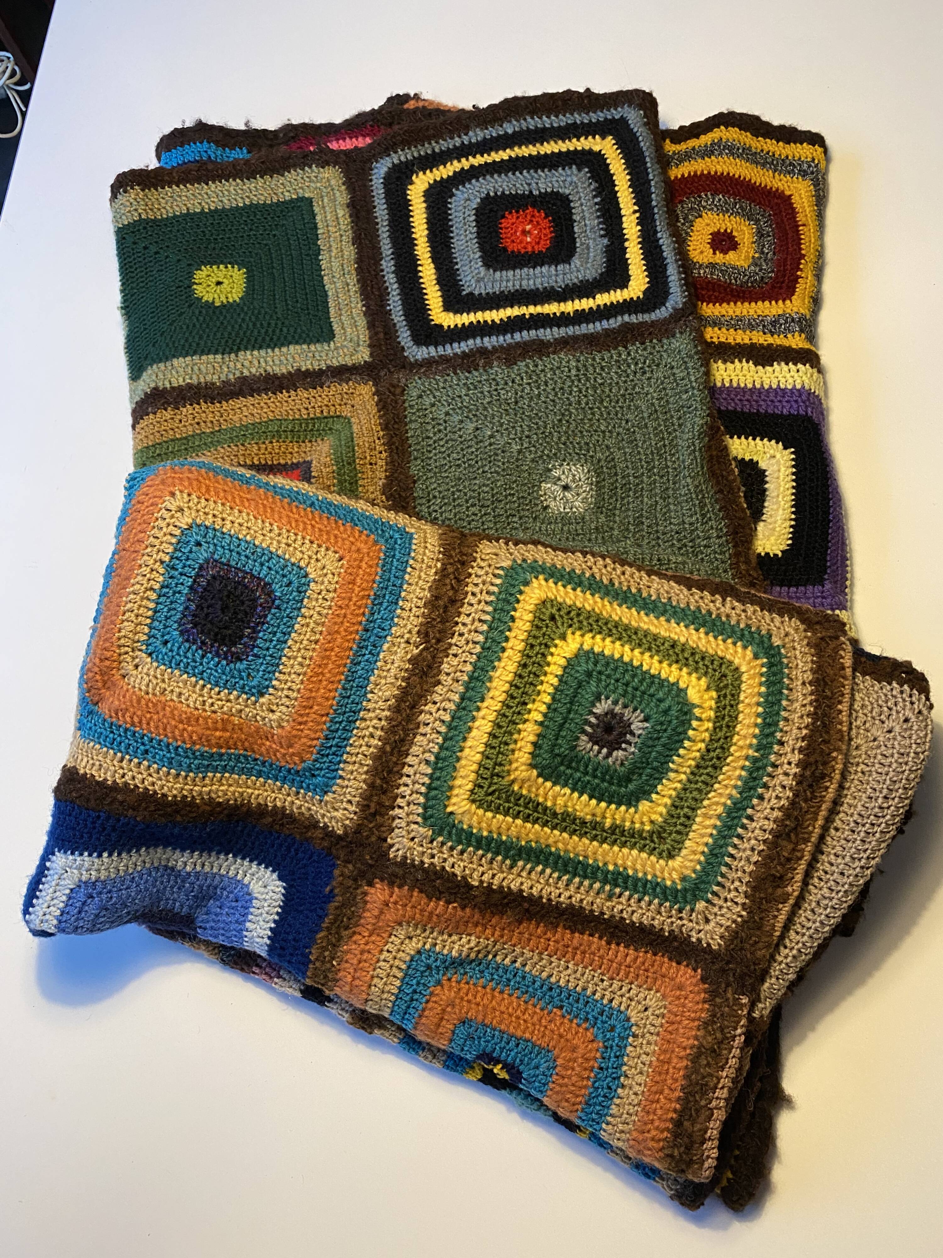 Hand woven babette blankets