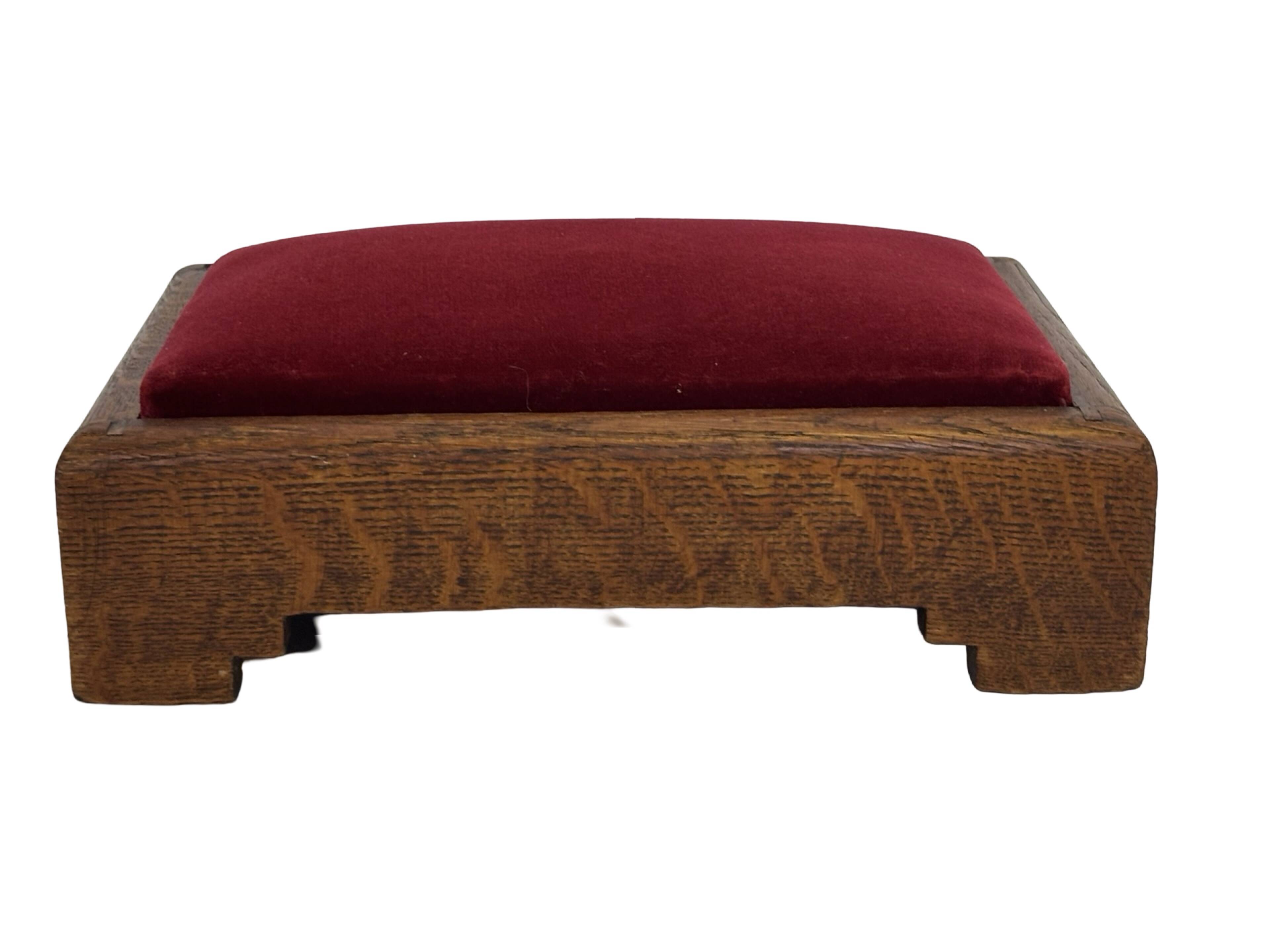 Art Deco footstool foot rest minimalist 30's design