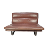 Vintage leather sofa by Kho Liang ie for Artifort, 1960s