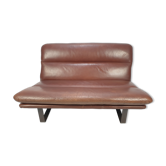 Vintage leather sofa by Kho Liang ie for Artifort, 1960s