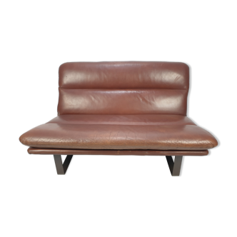 Vintage leather sofa by Kho Liang ie for Artifort, 1960s
