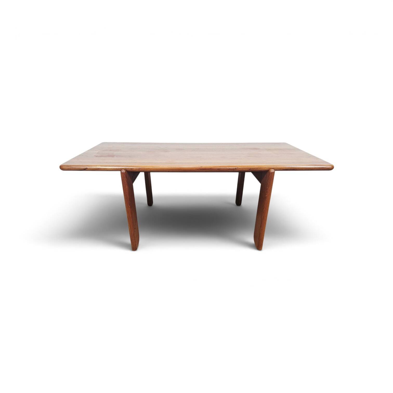 Table basse en teck massif danois / Style Mid-Century Modern / Années 1970.