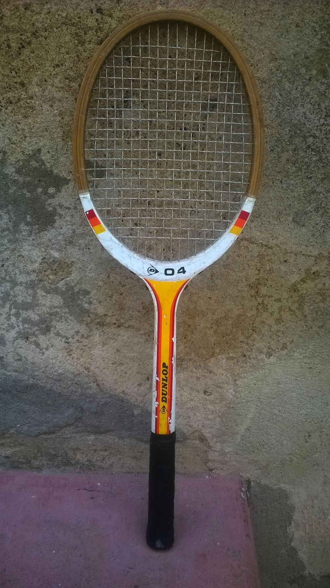 Raquette de tennis vintage