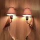 Paire d'appliques 1950 design scandinave.