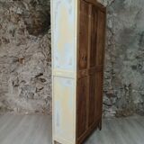 Armoire parisienne patinée ancienne