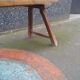 Brutalist design bench