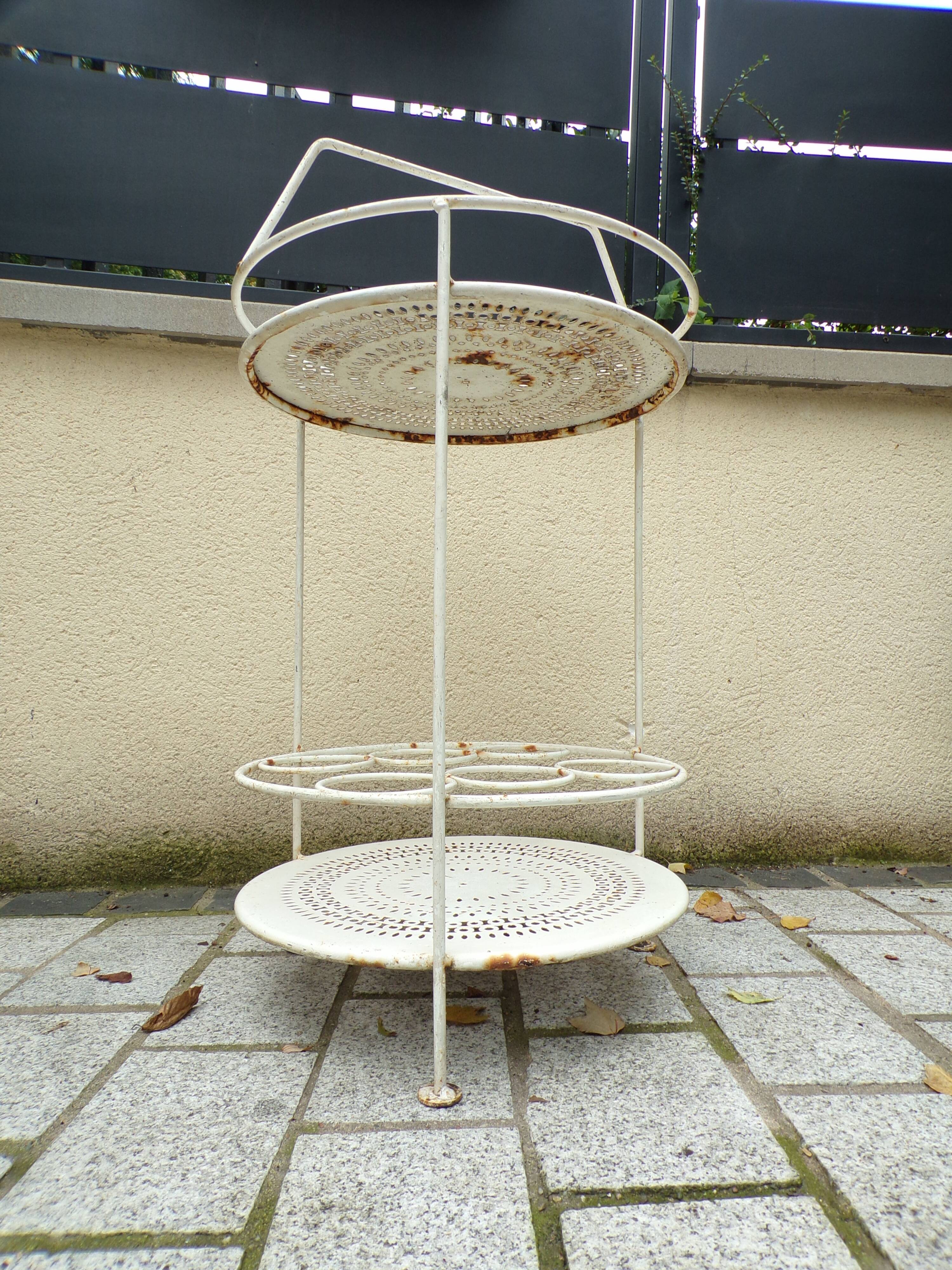 1960s garden bar table