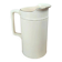 Large antique jug from Sarreguemines with golden trim.