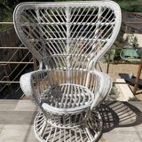 Rattan armchair Gio Ponti