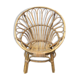 Peacock rattan chair