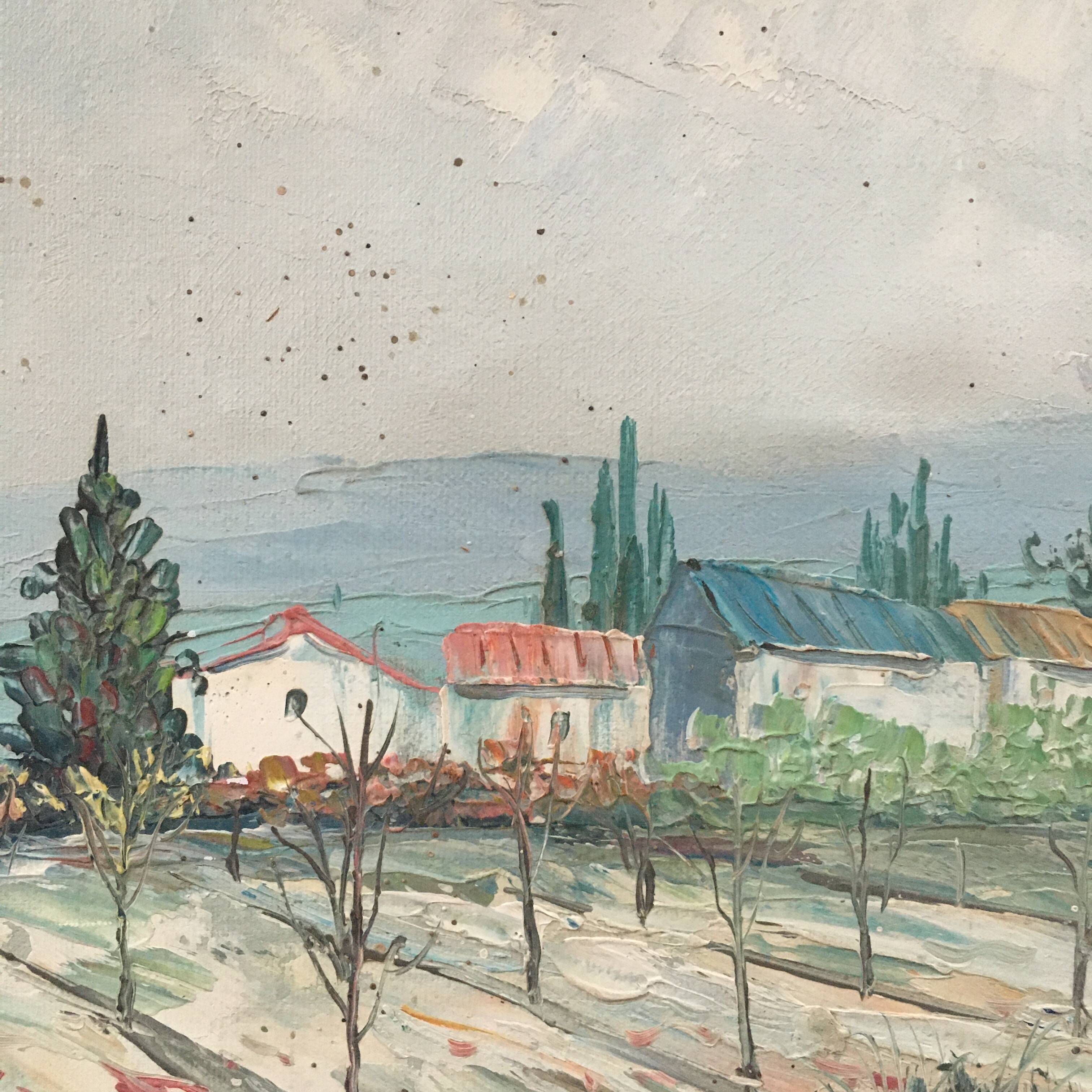 Cherry blossom painting