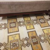 Danish teak Scandinavian sofa armchair set 1960