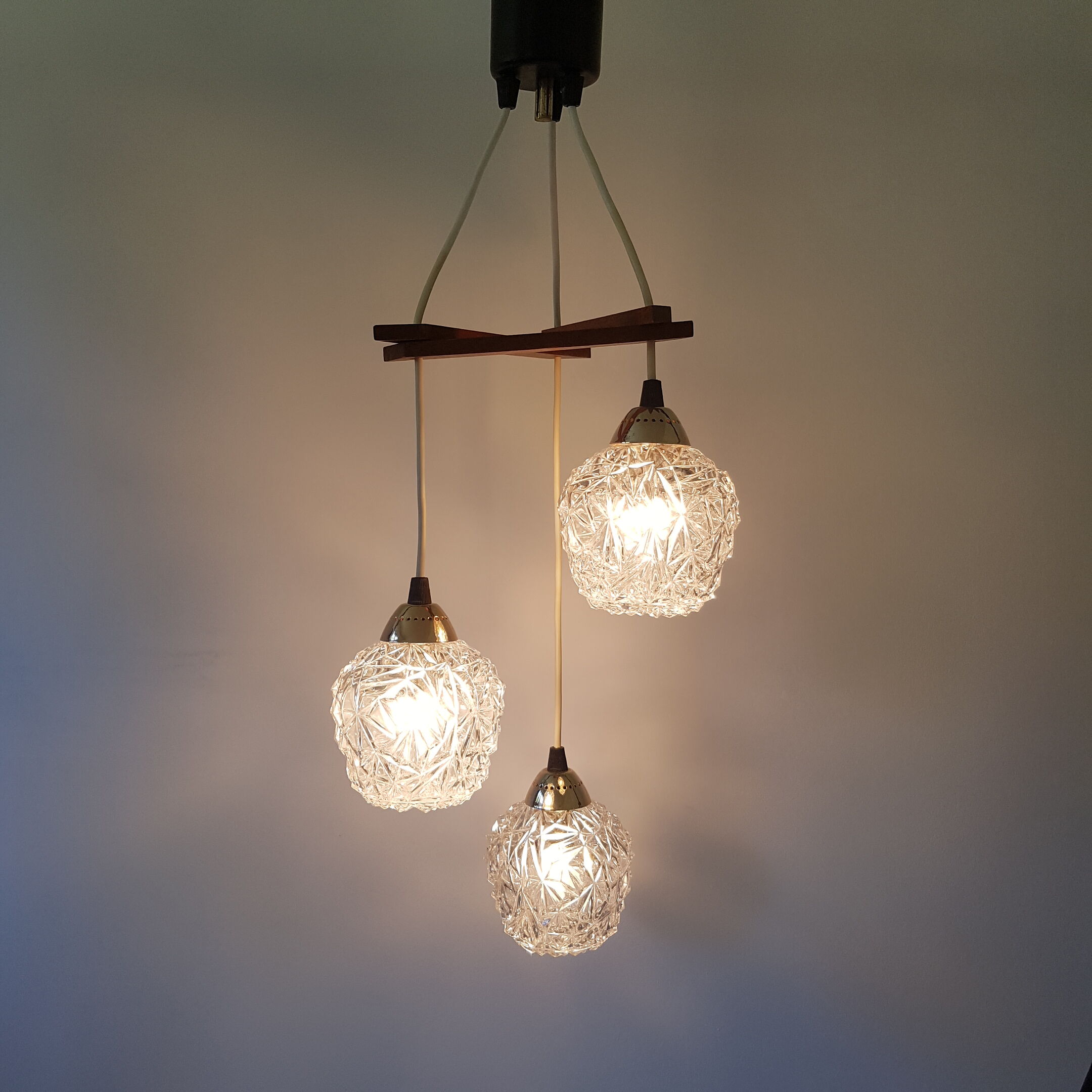 Waterfall chandelier