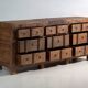 Meuble ancien à multiples tiroirs en bois de pin – Chine, vers 1930