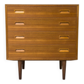 Commode en teck par Carlo Jensen pour Hundevad & Co., années 1960