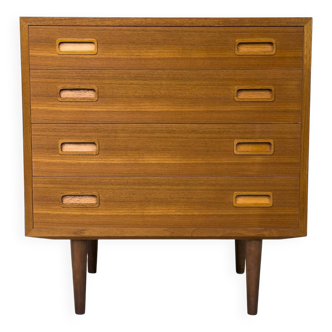 Commode en teck par Carlo Jensen pour Hundevad & Co., années 1960