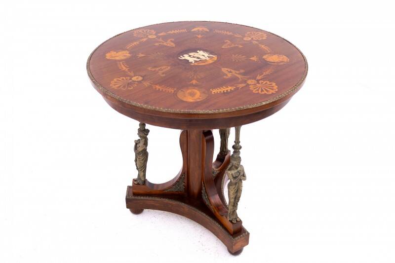 Empire table, France, ca. 1860.