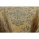 1970s Turkish Hand-Knotted Wool Cotton Orange Area Rug 293x381
