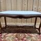 Piano bench Regency-Louis XV style – Carved solid walnut