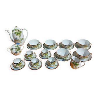Fine Chinese porcelain tea and coffee service
