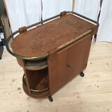 Furniture bar a roulette art deco