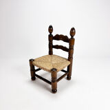 Antique side chair, 1700s