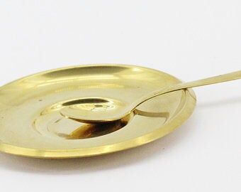 Old golden pear sugar bowl