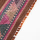 Navy blue & pink runner rug 83x380cm