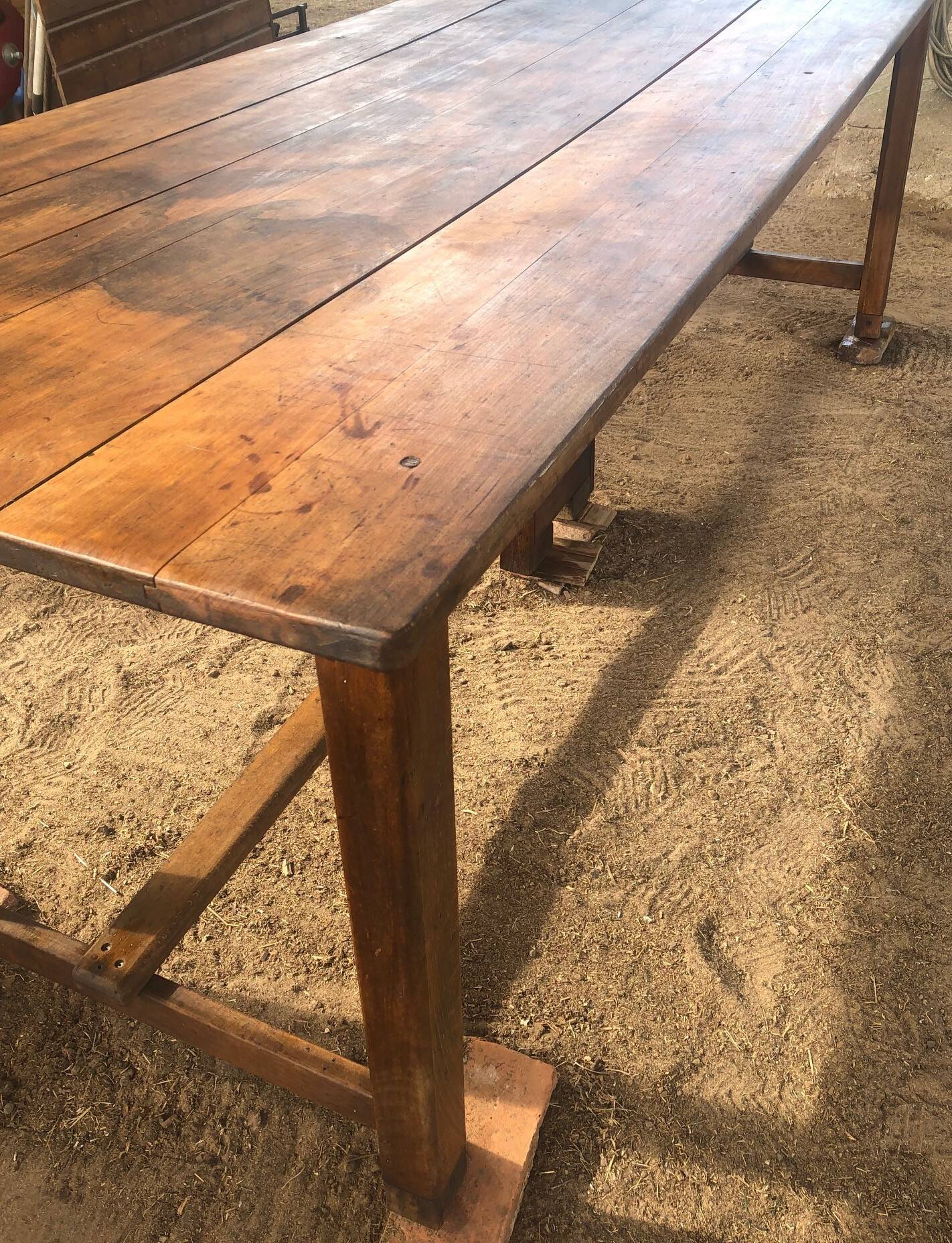 Table d'atelier vintage