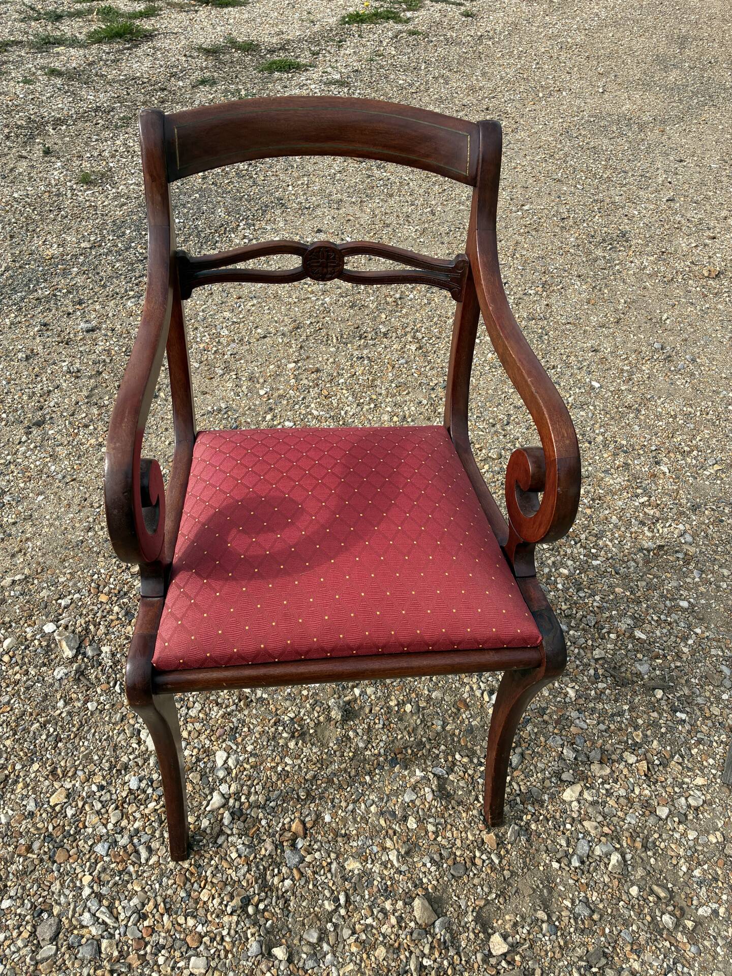 Regency English armchair